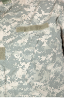  Photos Army Man in Camouflage uniform 6 20th century US Air force Velcro camouflage jacket 0003.jpg